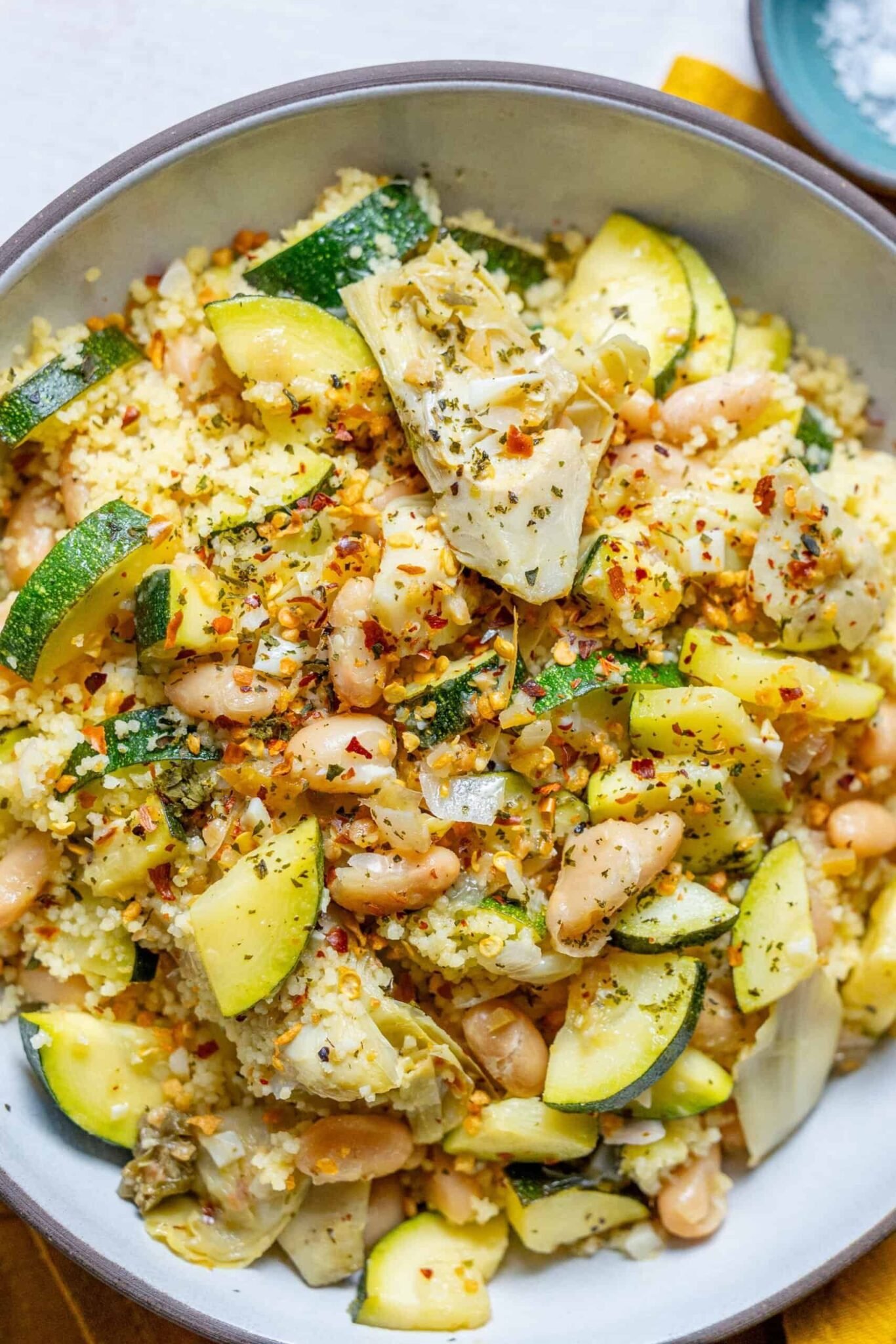 Spicy Mediterranean Perserved Lemon Cous Cous