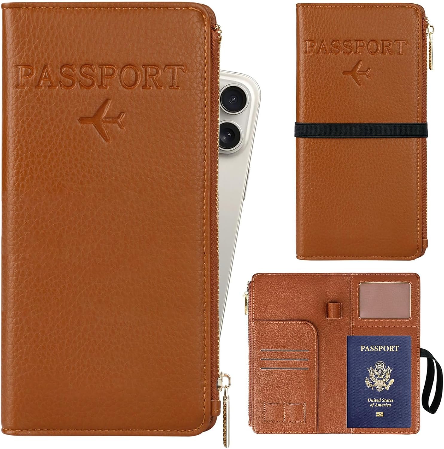 Travel organizer for documents