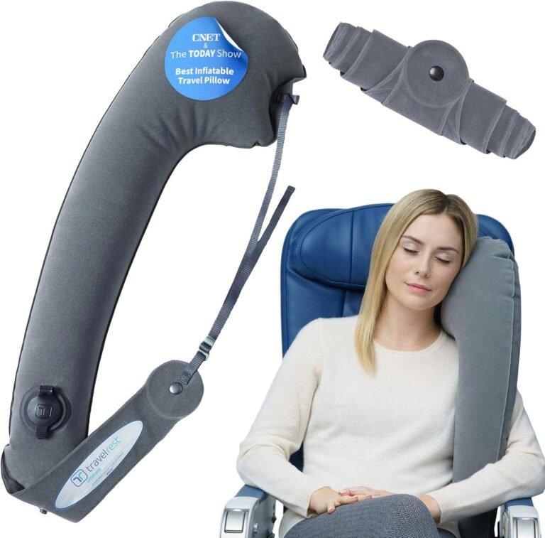 Travel pillow for flights