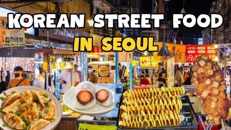 Travel and food Street food