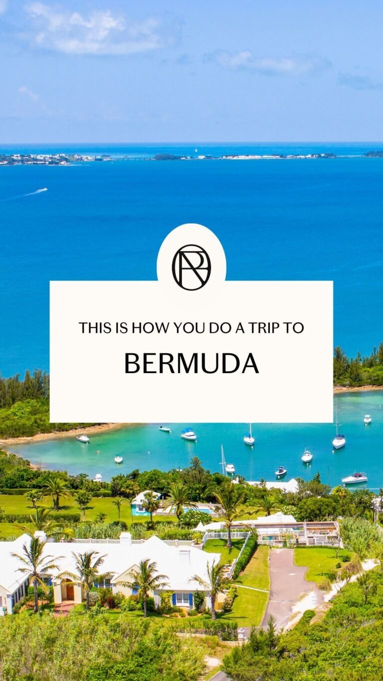 This is how you do a trip to Bermuda