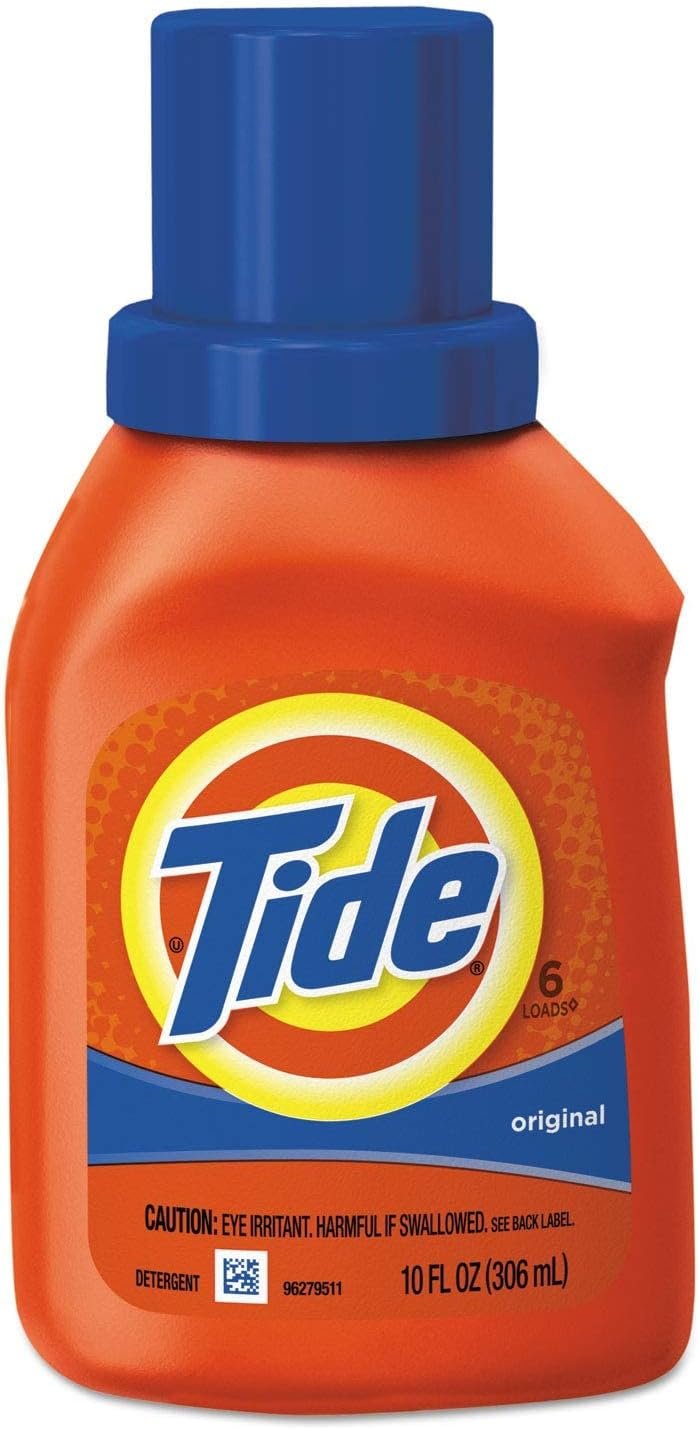 Travel-sized laundry detergent