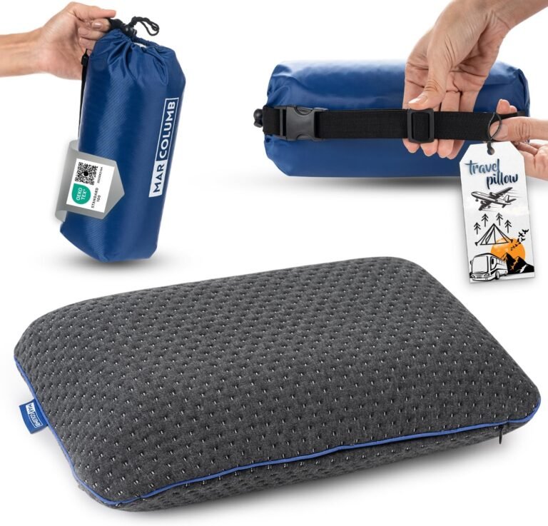 Travel pillow for hotel stays