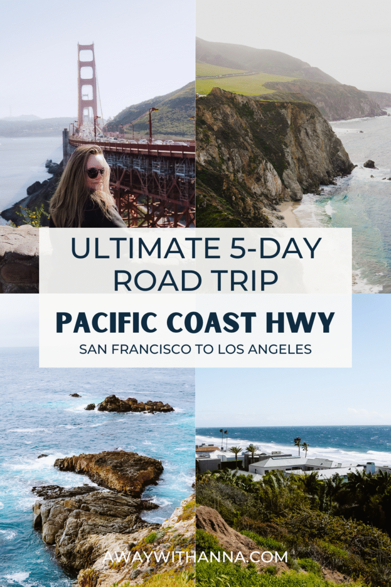 Ultimate 5 Day California Road Trip - California Coast Road Trip - Pacific Coast Highway - SF to LA