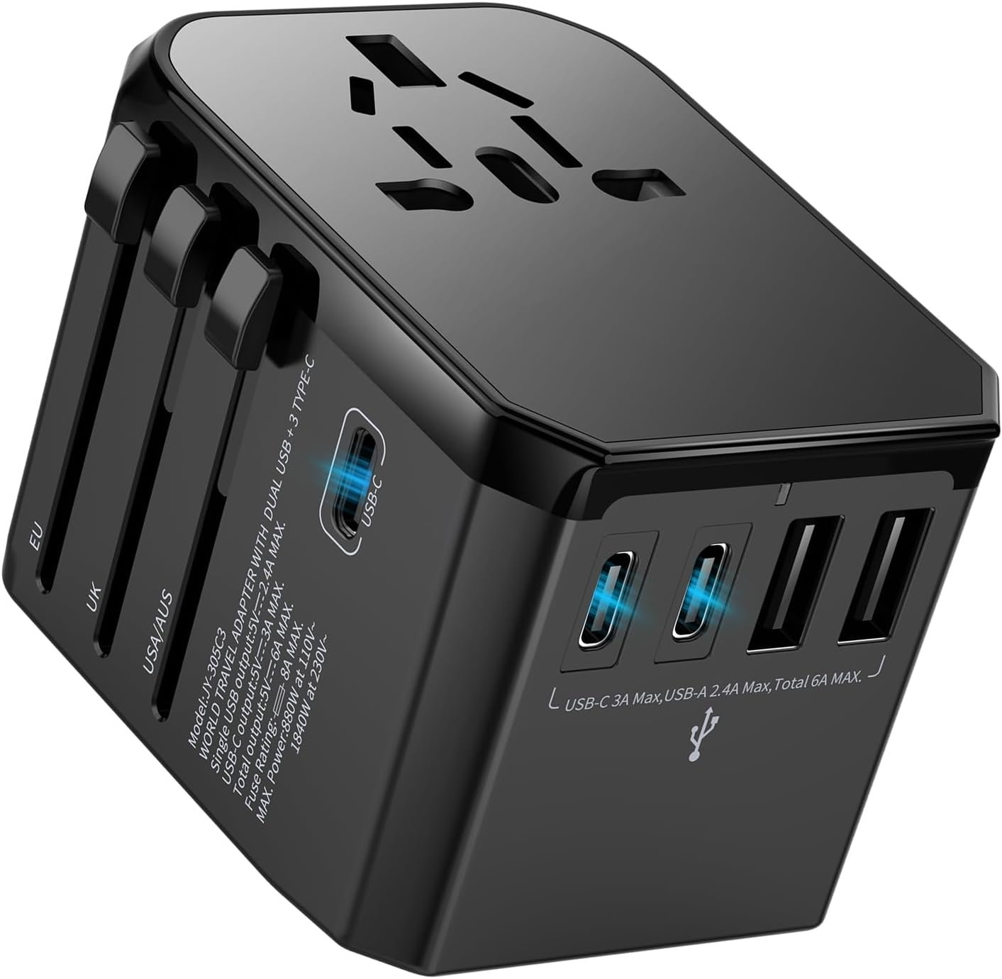 Universal travel adapter