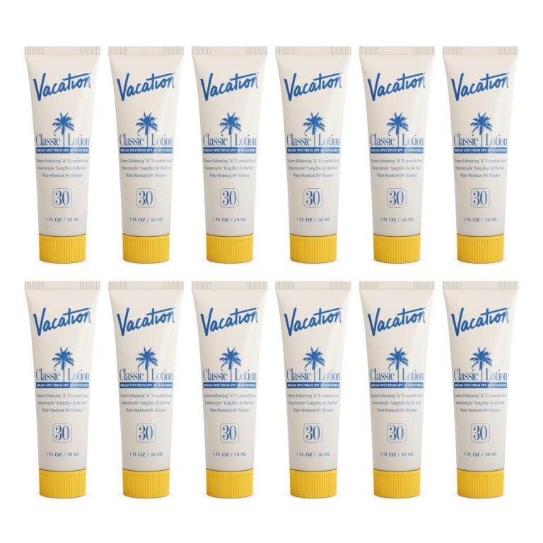 Travel-sized sunscreen