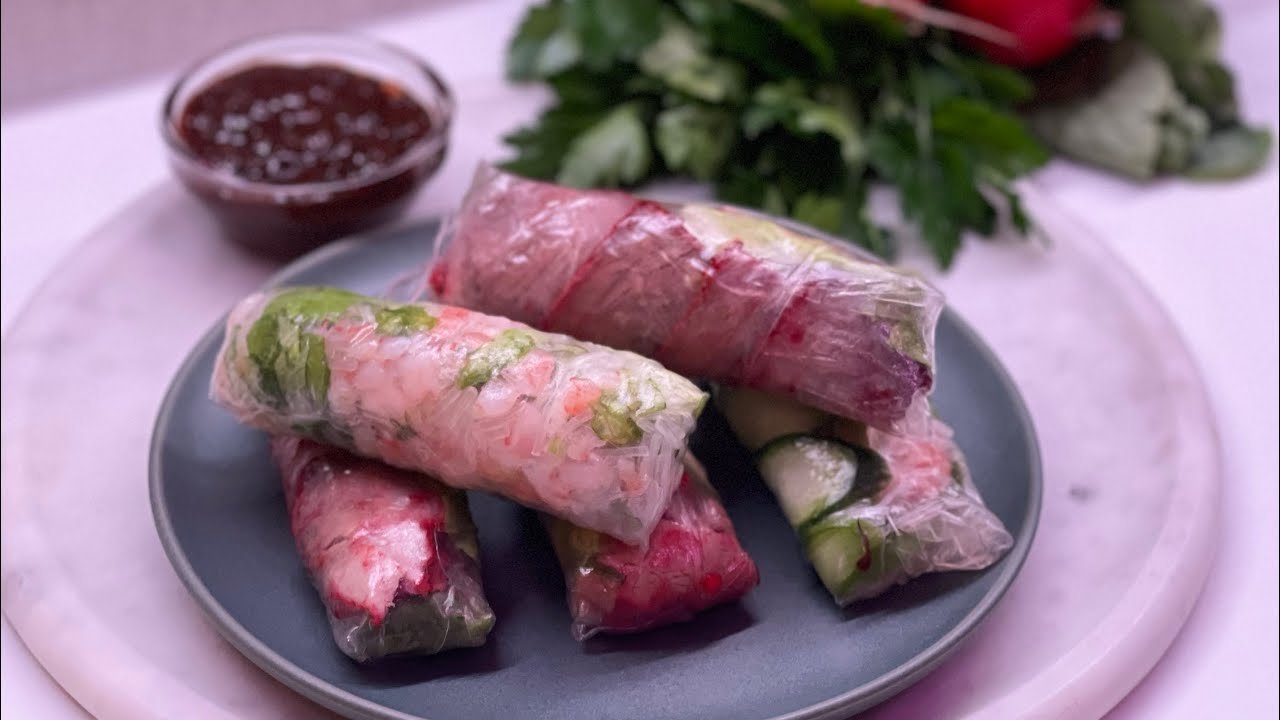 Chinese Food Spring Rolls