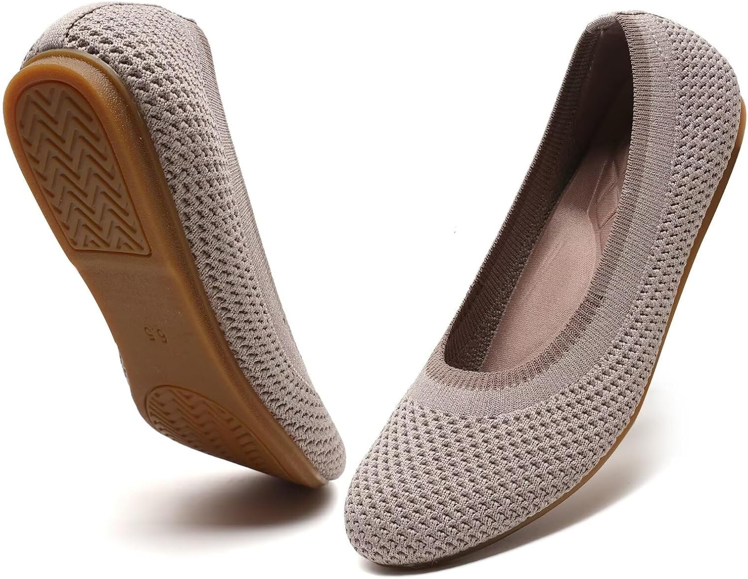 Foldable ballet flats