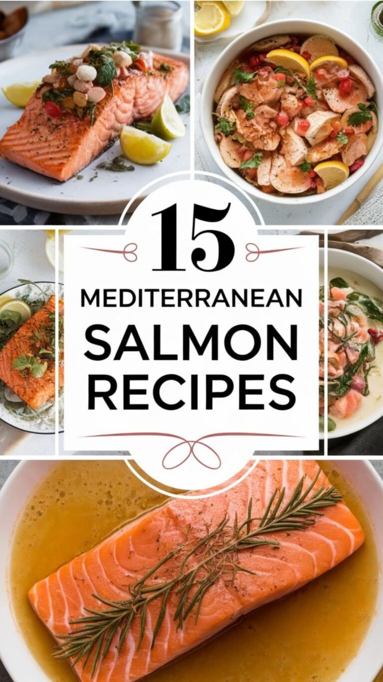 15 Healthy Mediterranean Salmon Recipes for Balanced Meals