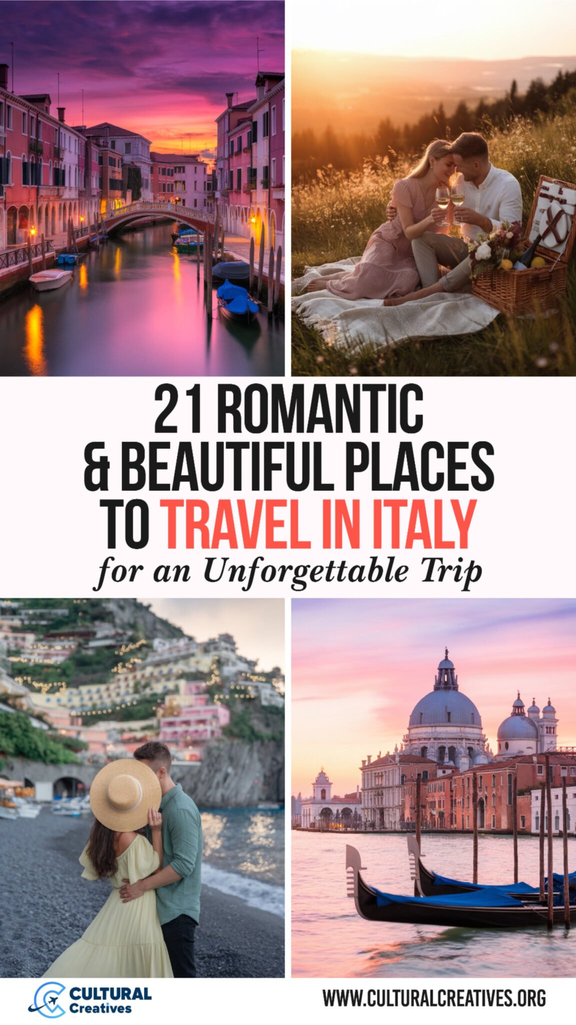 21 Romantic & Beautiful Places to Travel in Italy for an Unforgettable Trip