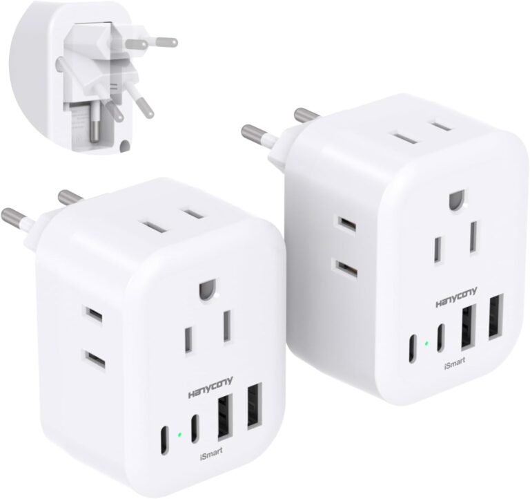 Universal travel adapter for cruise