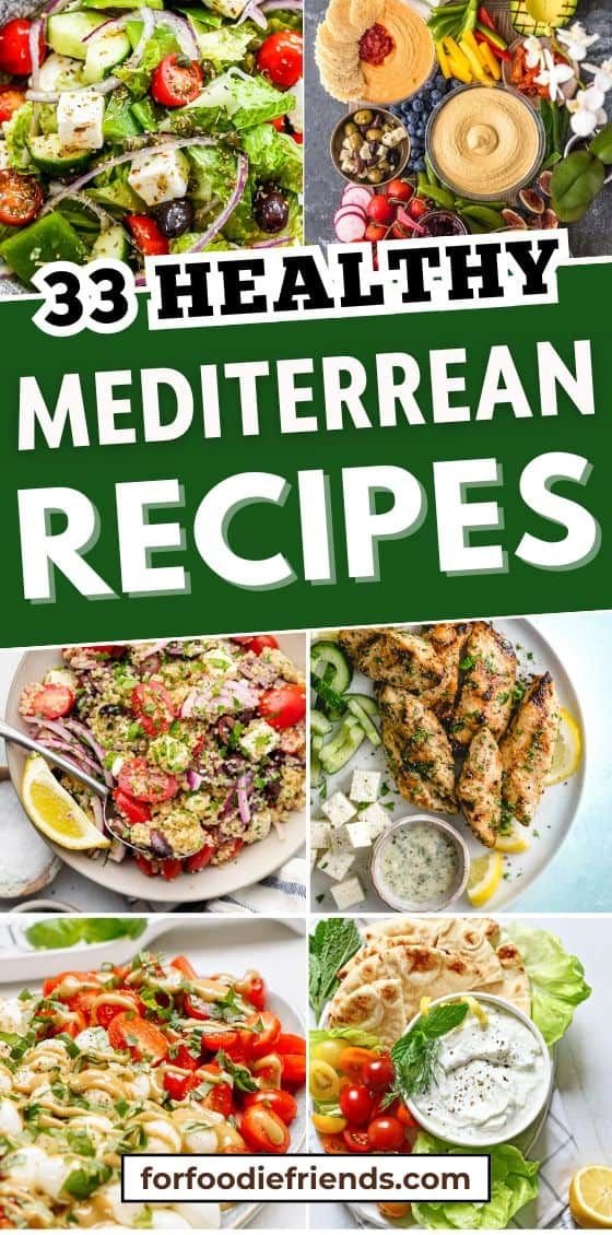 35 HEALTHY MEDITERREAN RECIPES