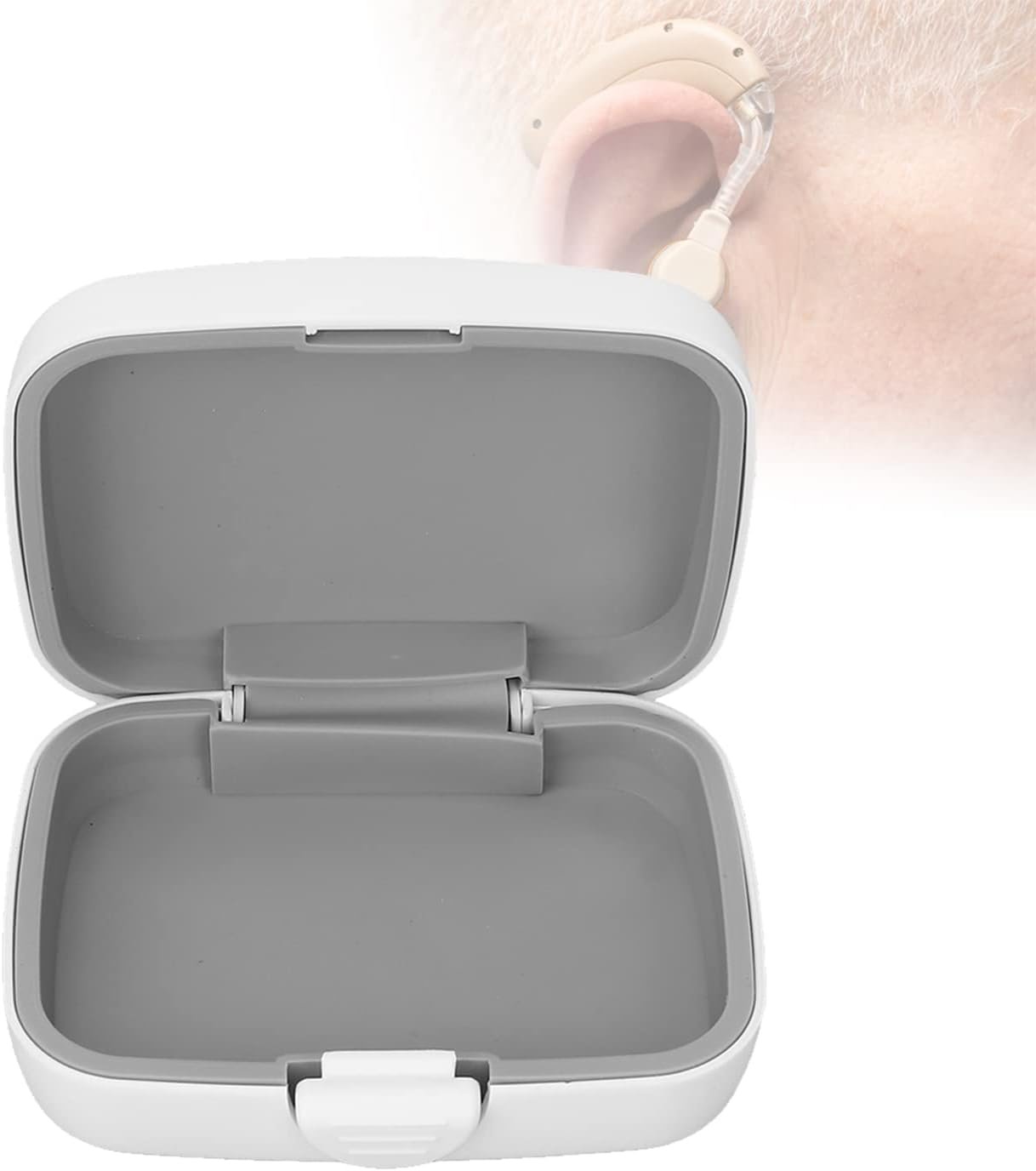 Hearing Aid Case, Waterproof Hearing Aid Case, Drop Resistan...