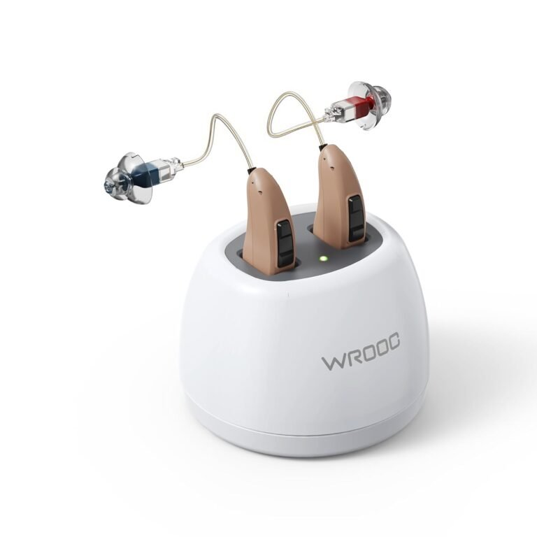 MiniRIC Rechargeable Hearing Aids for Seniors, MiniRIC Beige...