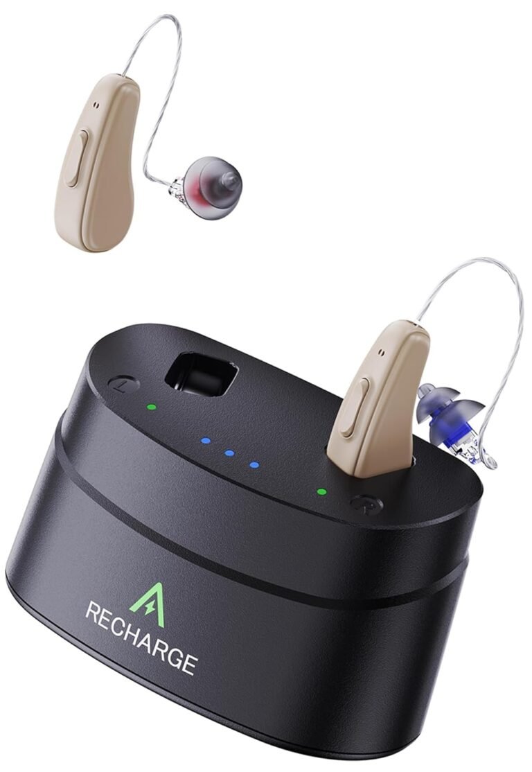 RIC Hearing Aids for Seniors Rechargeable Receiver in Canal ...