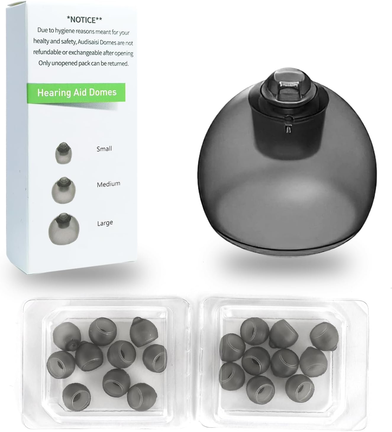 Phonak Vented 4.0 Hearing Aid Domes Ideal for Mild Hearing