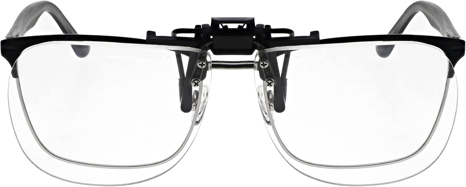 clip-on reading glasses