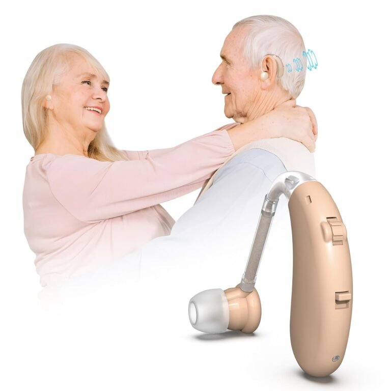 Rechargeable Hearing Aid for Seniors & Adults Single Premium...