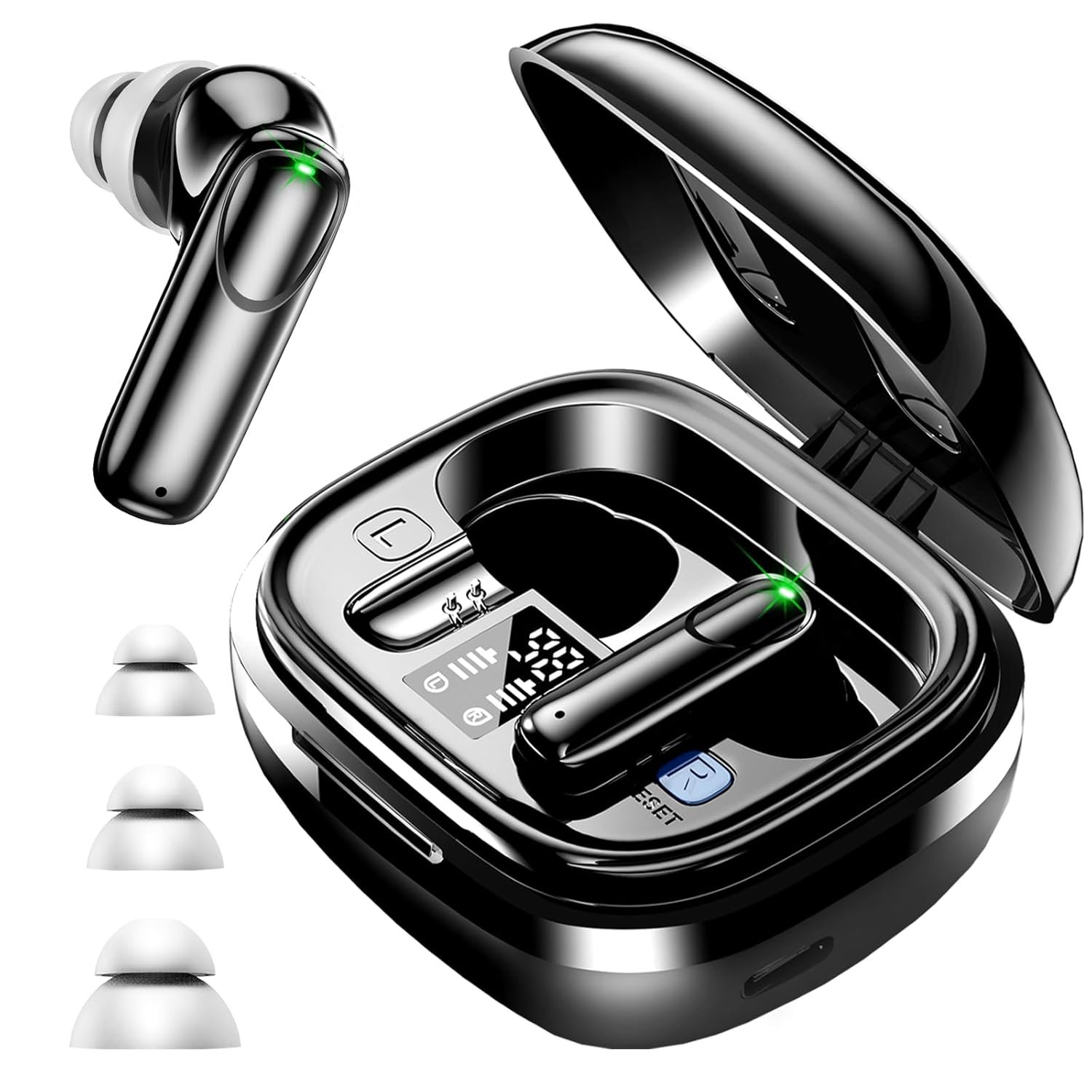 OTC Digital Hearing Aids with Anti Whistling System, Bluetoo...