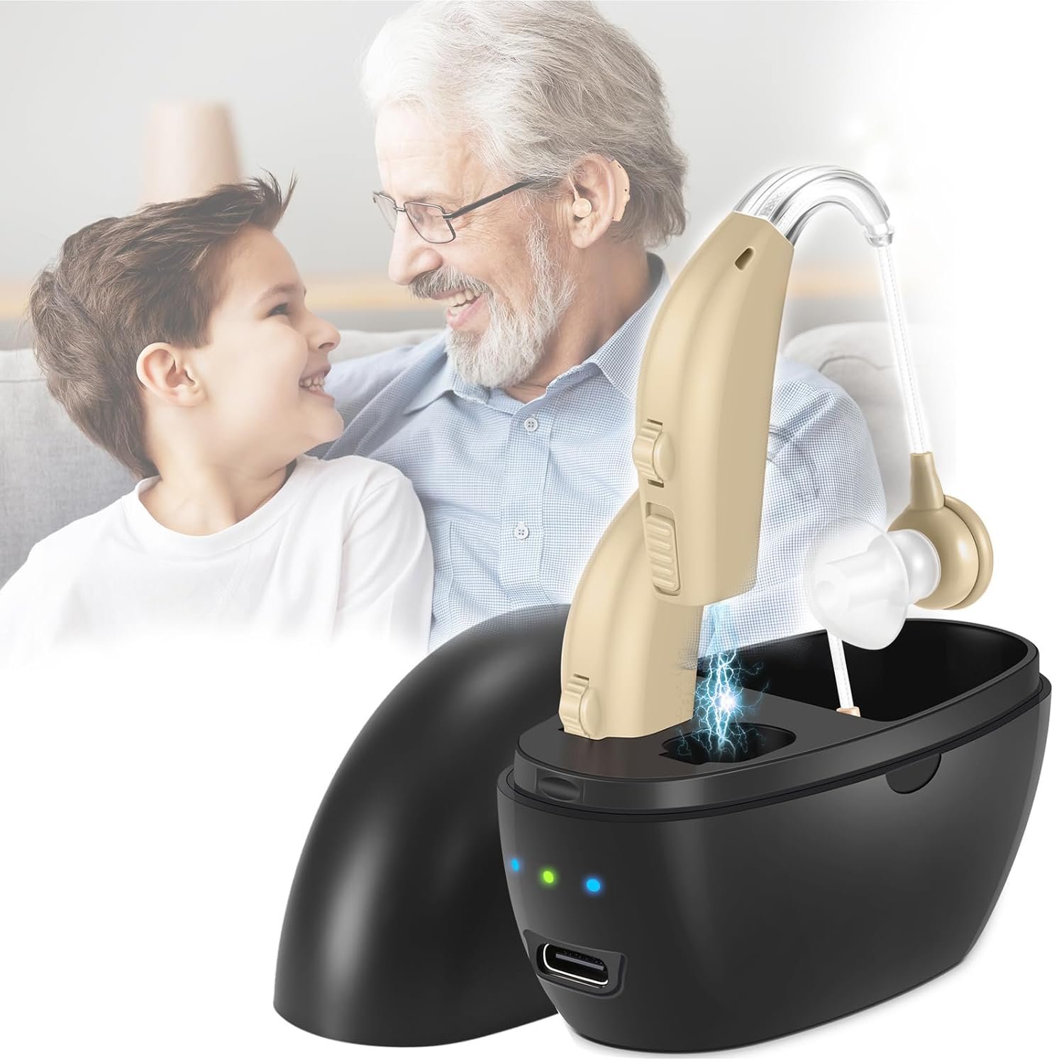 Hearing Aids, Hearing Aids For Seniors with Noise Reduction ...