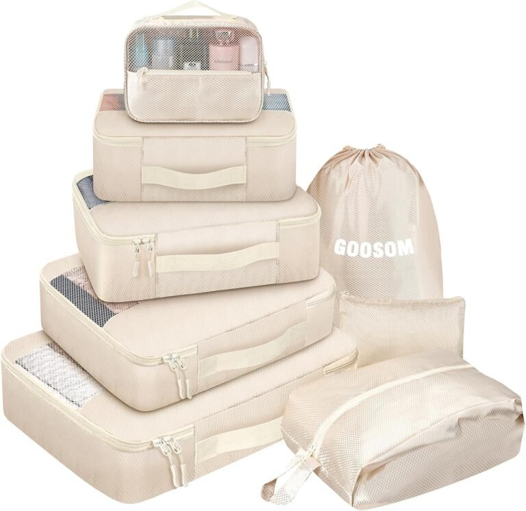 Luggage organizer packing cubes