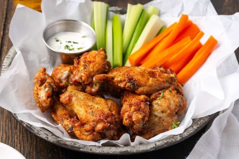 Air Fryer Chicken Wings (Crispiest Ever!)