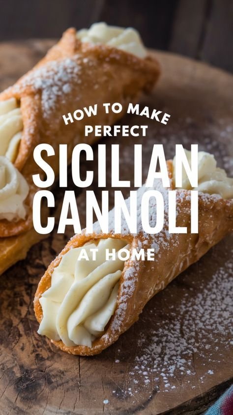 Authentic Sicilian Cannoli Recipe