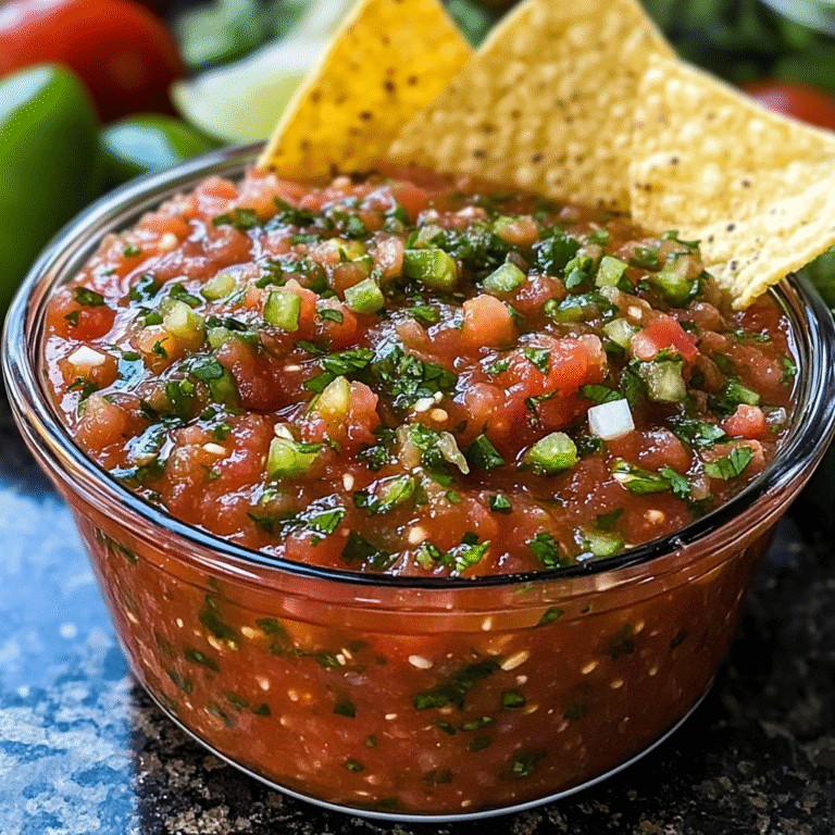 Best Homemade Salsa Ever - Snack On Meat