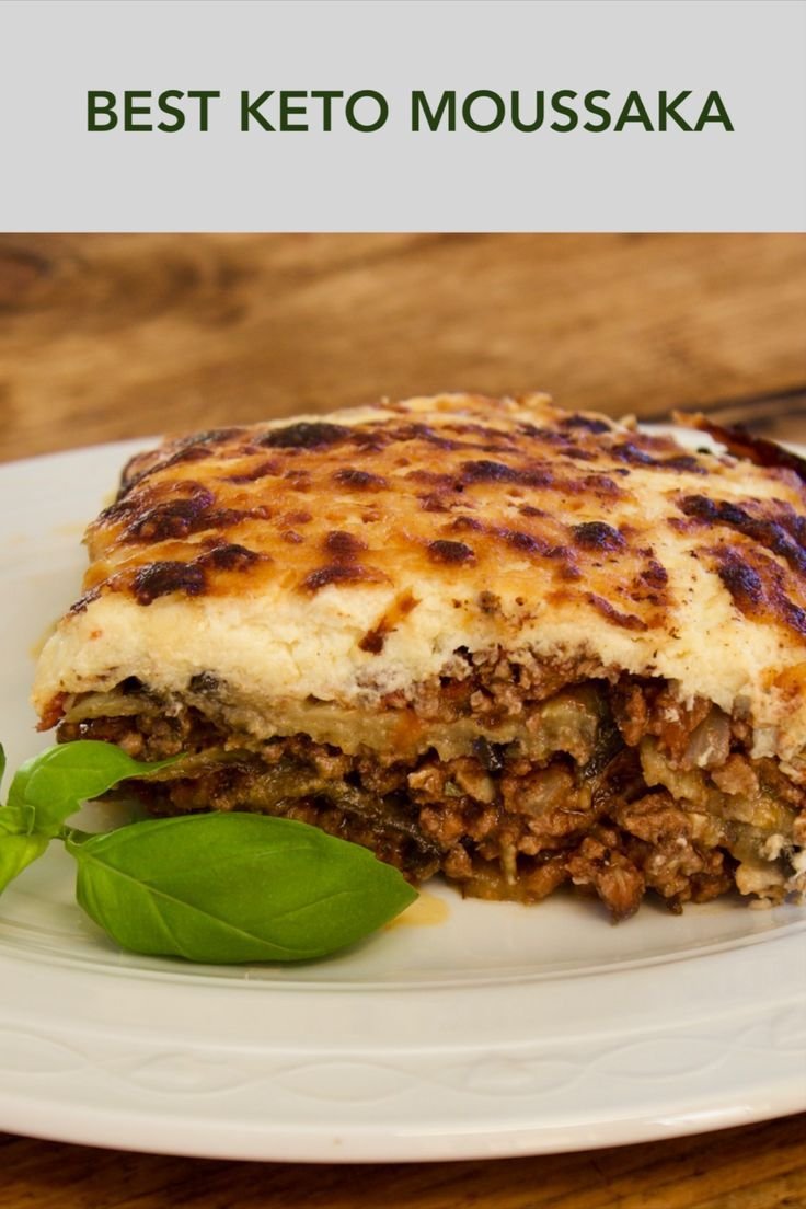 Best Keto Moussaka