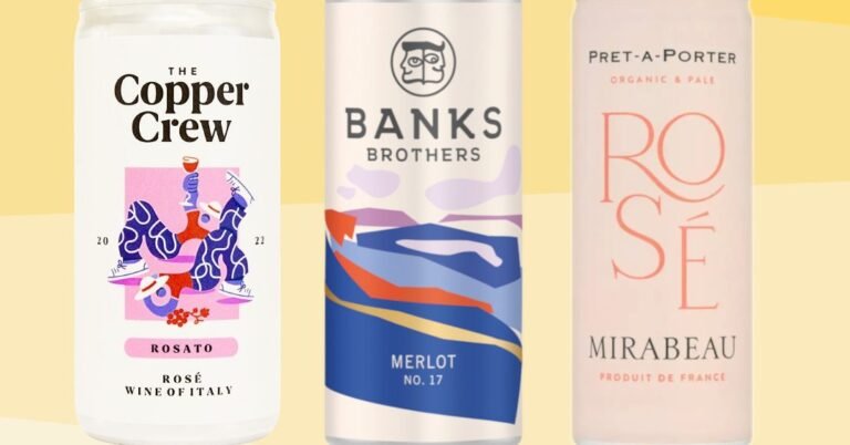 Best canned wines 2025 – top white, red, spritzer and rosé wines