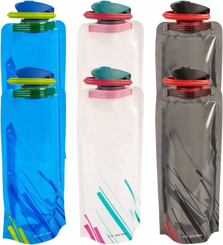 Reusable water bottle for flights
