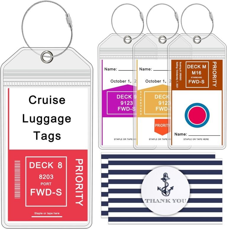 Cruise luggage tags