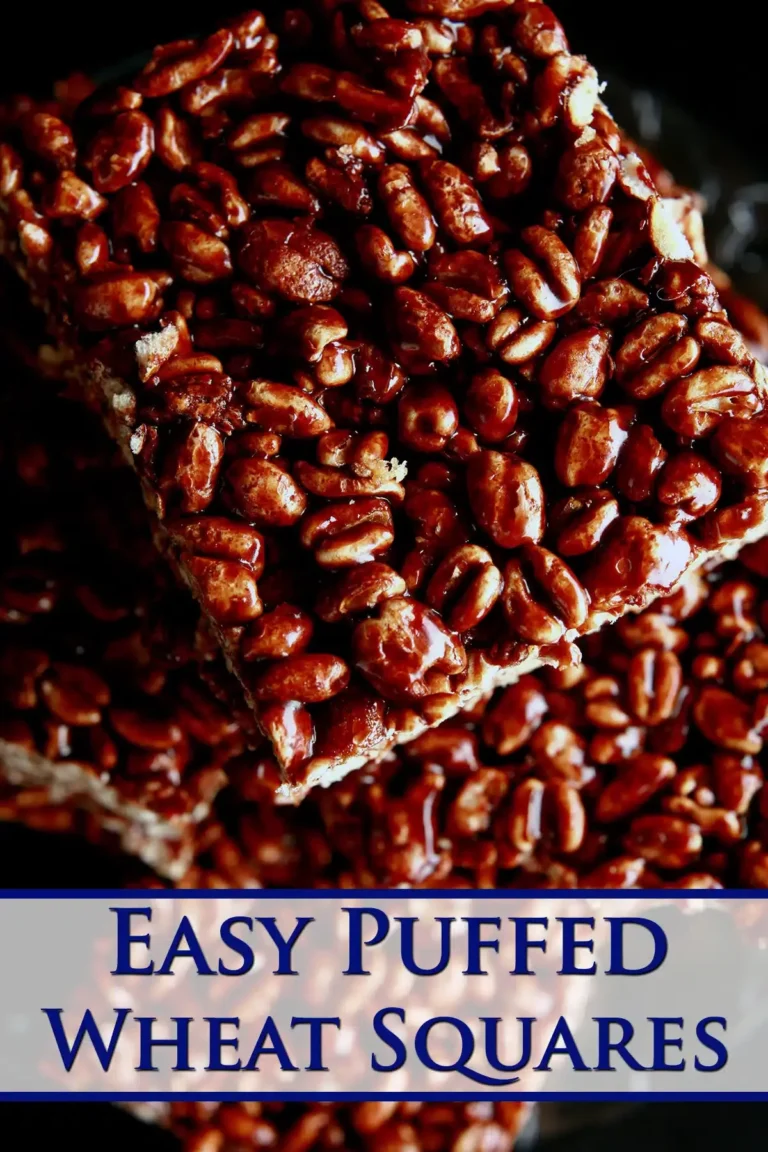 Easy Puffed Wheat Squares Recipe - Celebration Generation