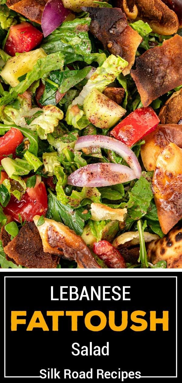Fattoush Lebanese Bread Salad