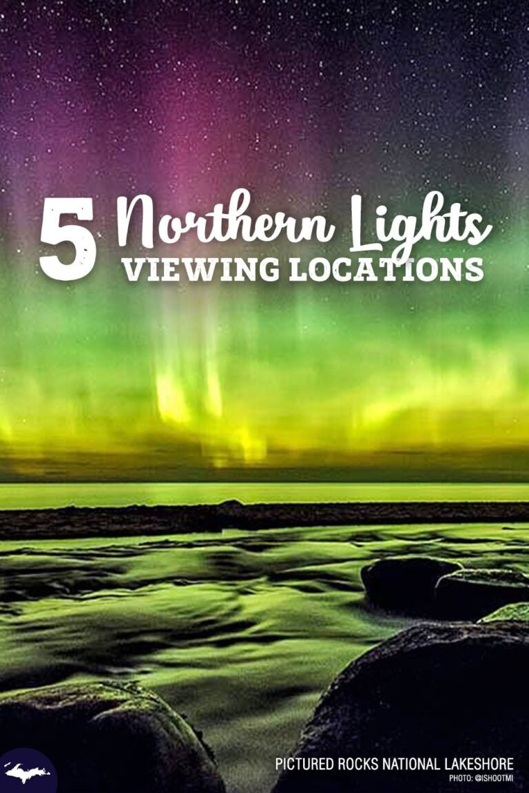 Five Places to see the Northern Lights in the U.P. this winter