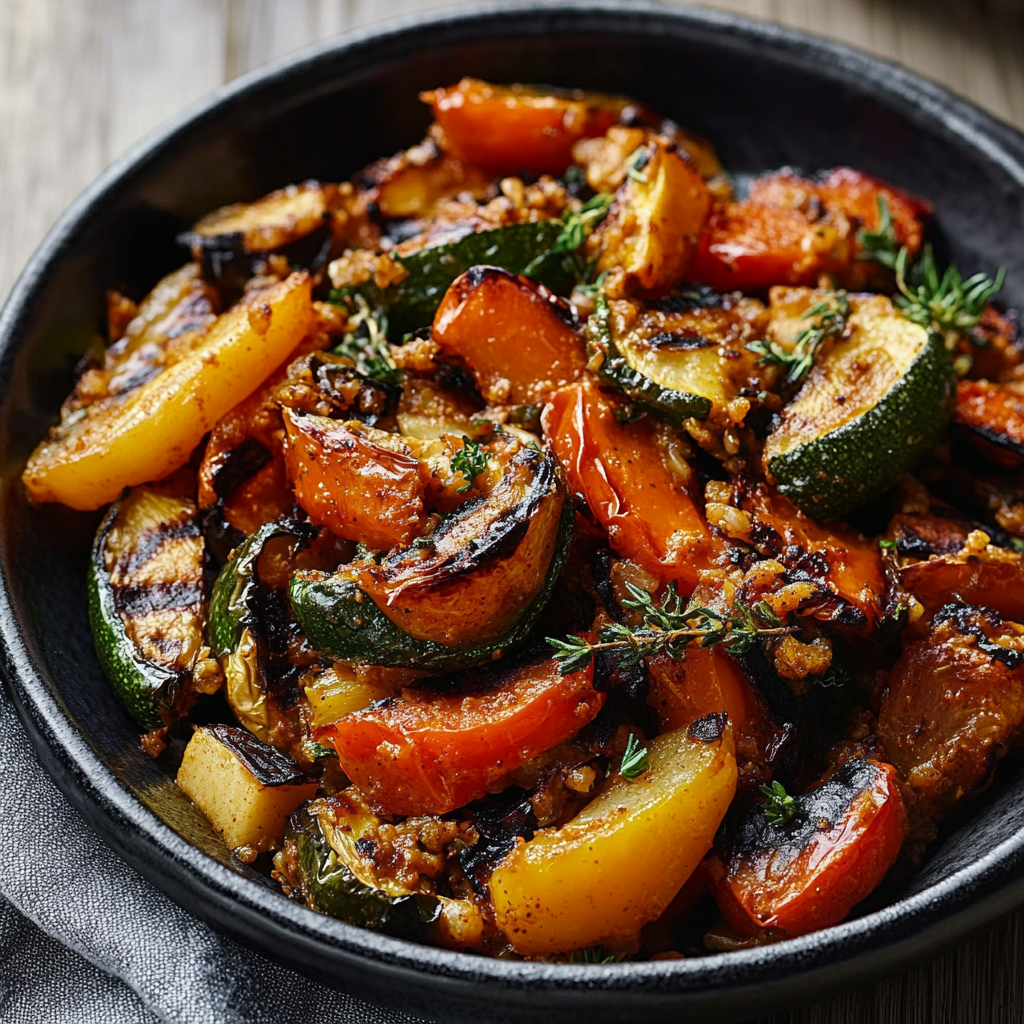 Flavorful Harissa Grilled Vegetables Recipe