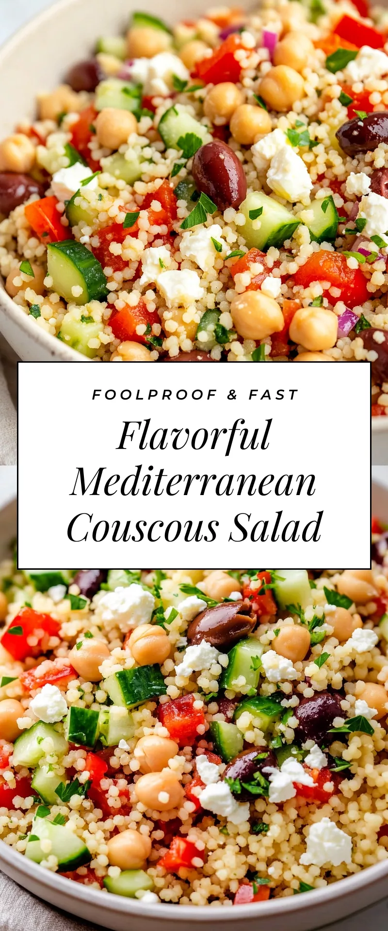Flavorful Mediterranean Couscous Salad