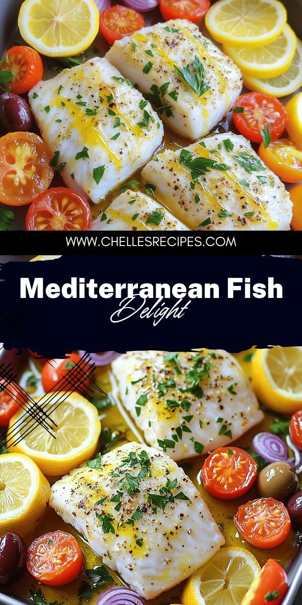 Healthy and Flavorful Mediterranean Baked Fish Recipe