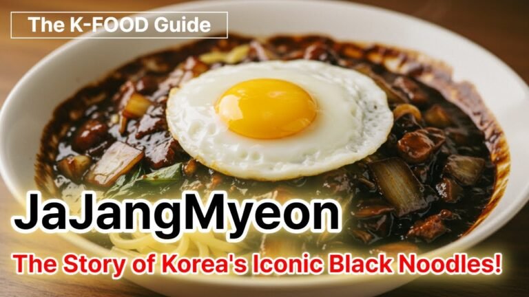 Chinese Food Zha Jiang Mian (Noodles with Soybean Paste)