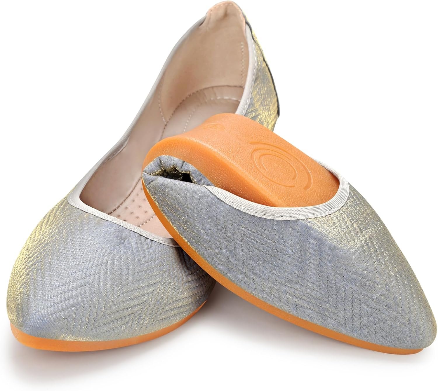 Packable travel flats