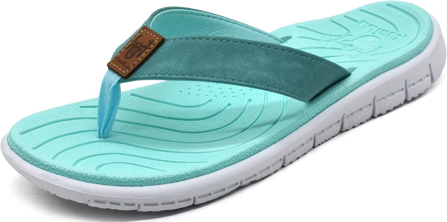 Flip flops for beach trips