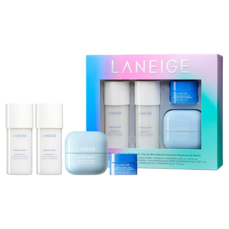 Compact skincare set