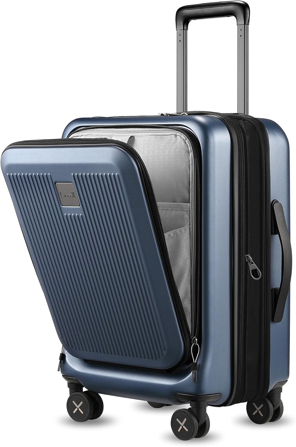 Checked luggage with TSA locks