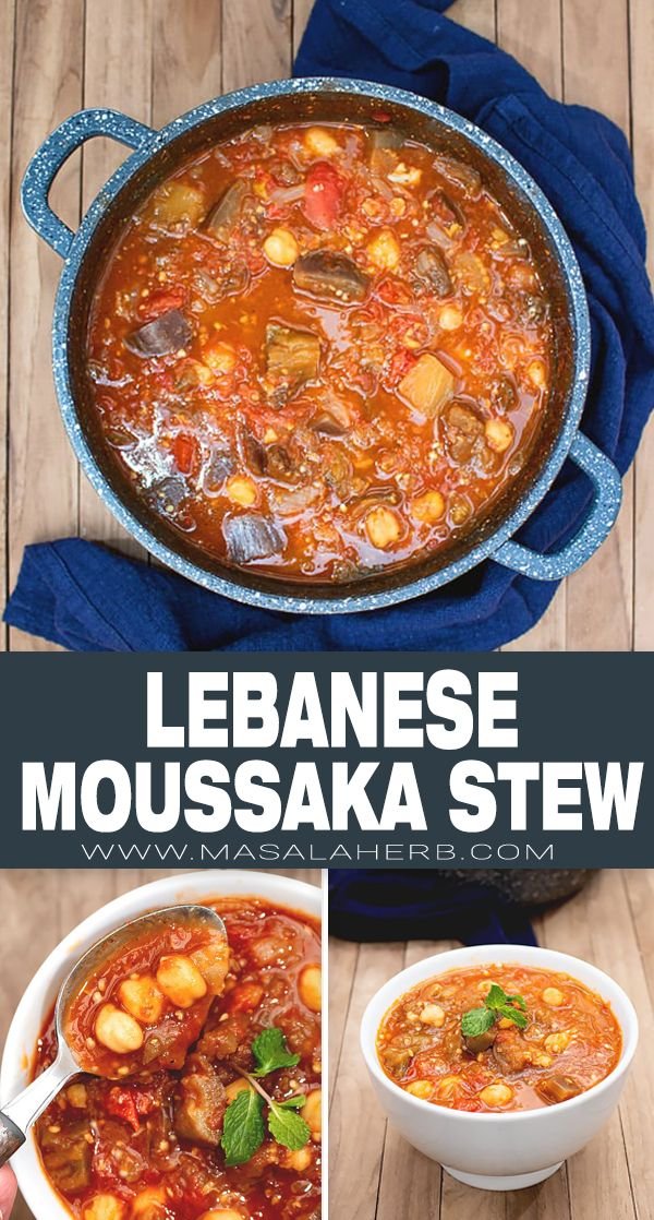 Lebanese Moussaka Stew