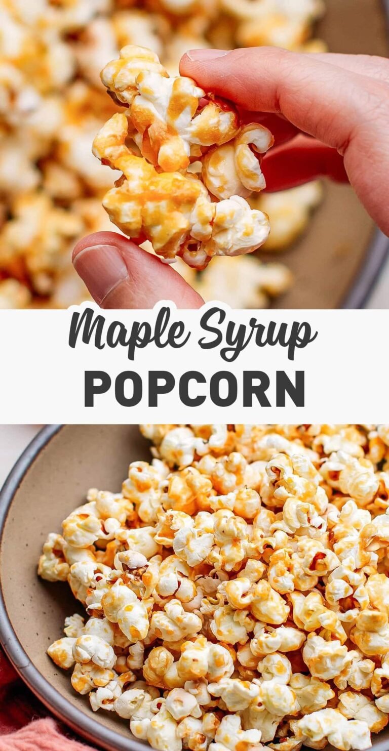 Maple Syrup Popcorn
