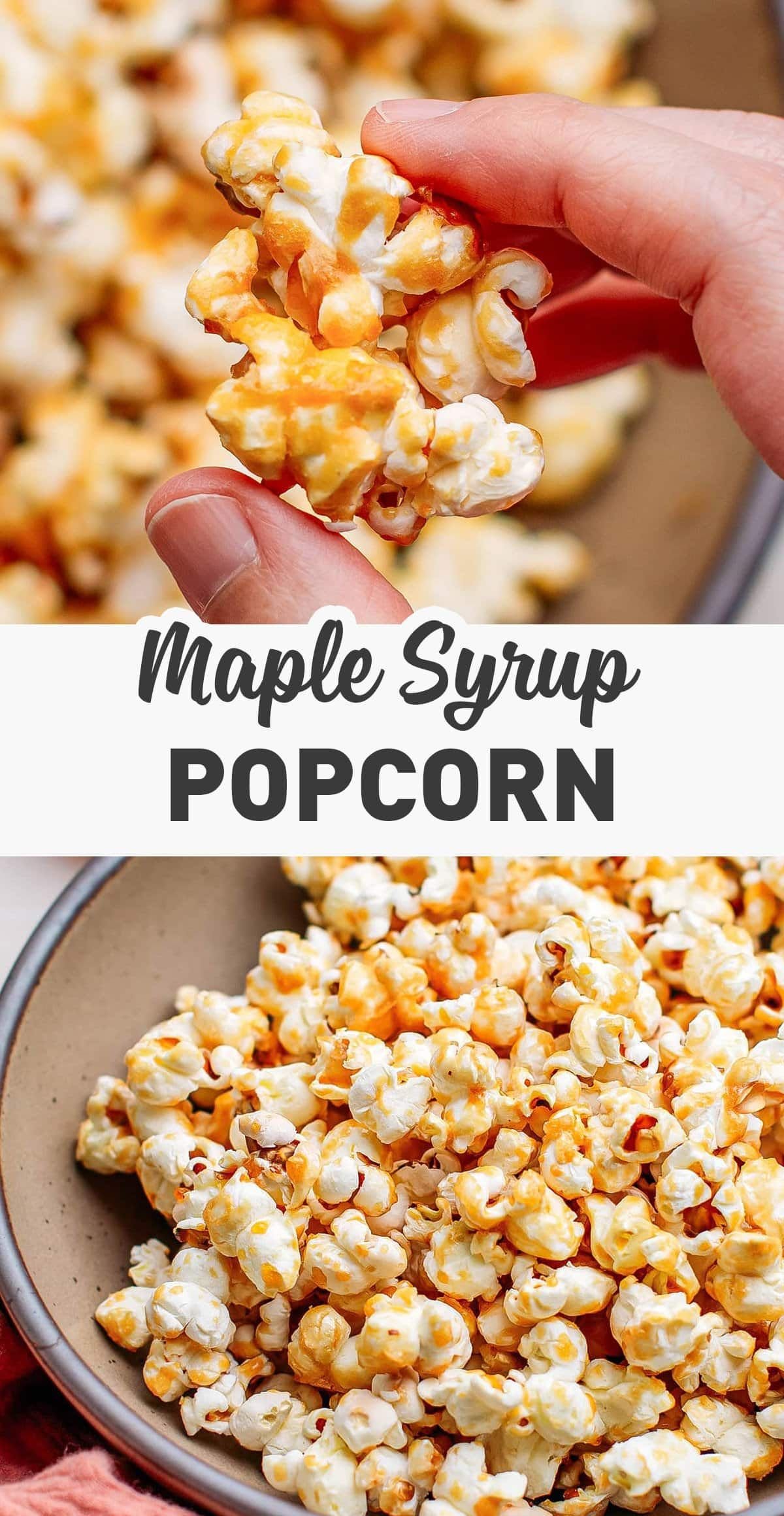 Maple Syrup Popcorn