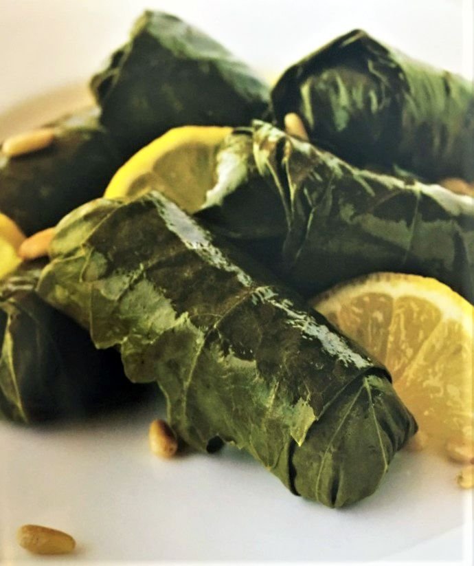Moroccan Stuffed Grape Leaves with Lamb - The Petite Gourmande