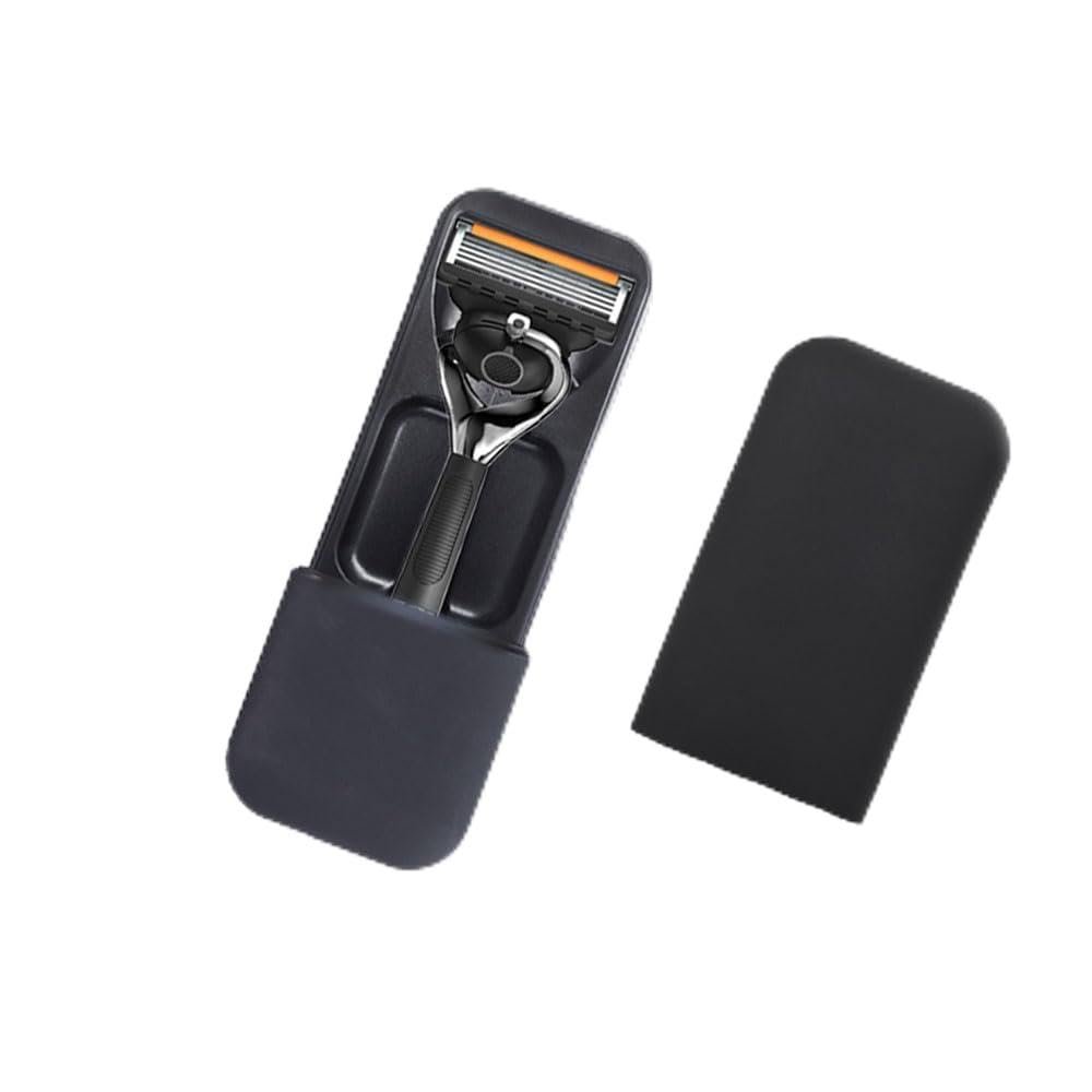 Portable razor with case