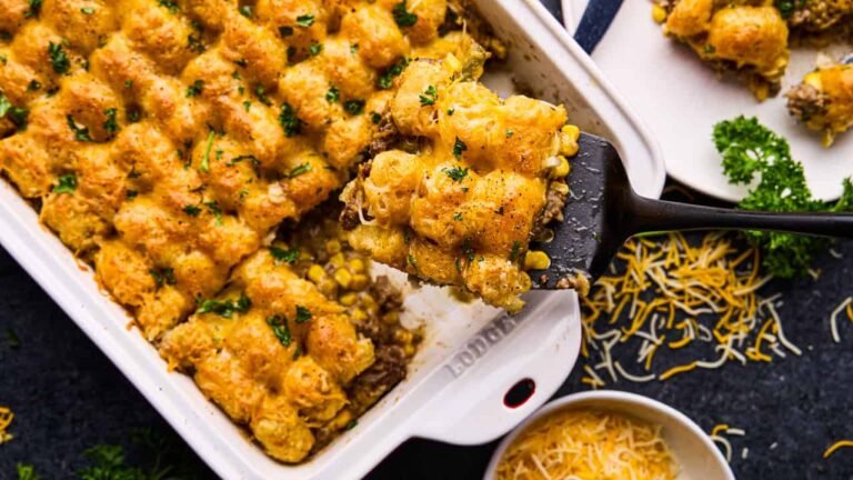 Tasty Tater Tot Casserole