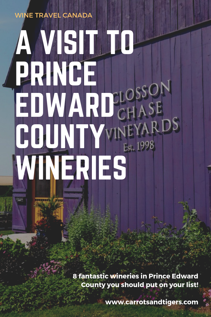 Visiting Prince Edward County Wineries